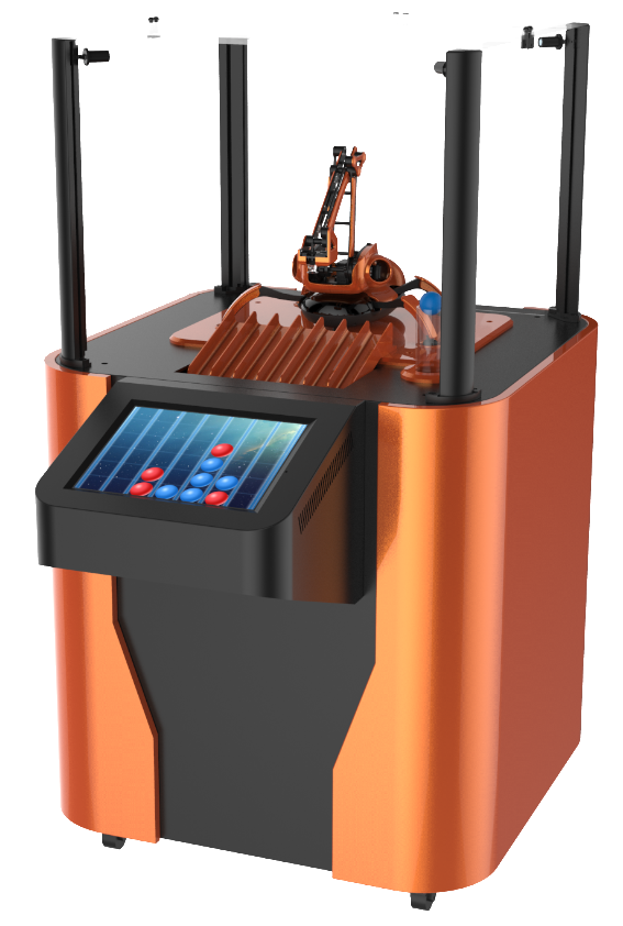 小型四子棋機器人